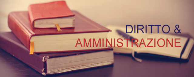 Banner sezione Diritto & Amministrazione