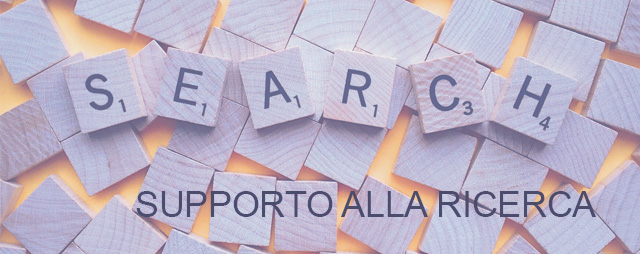 Banner sezione Supporto alla Ricerca