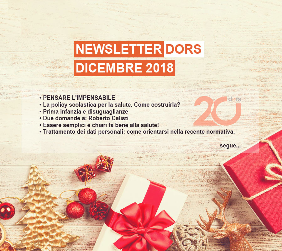 Newsletter Promozione della salute – Dors n.160
