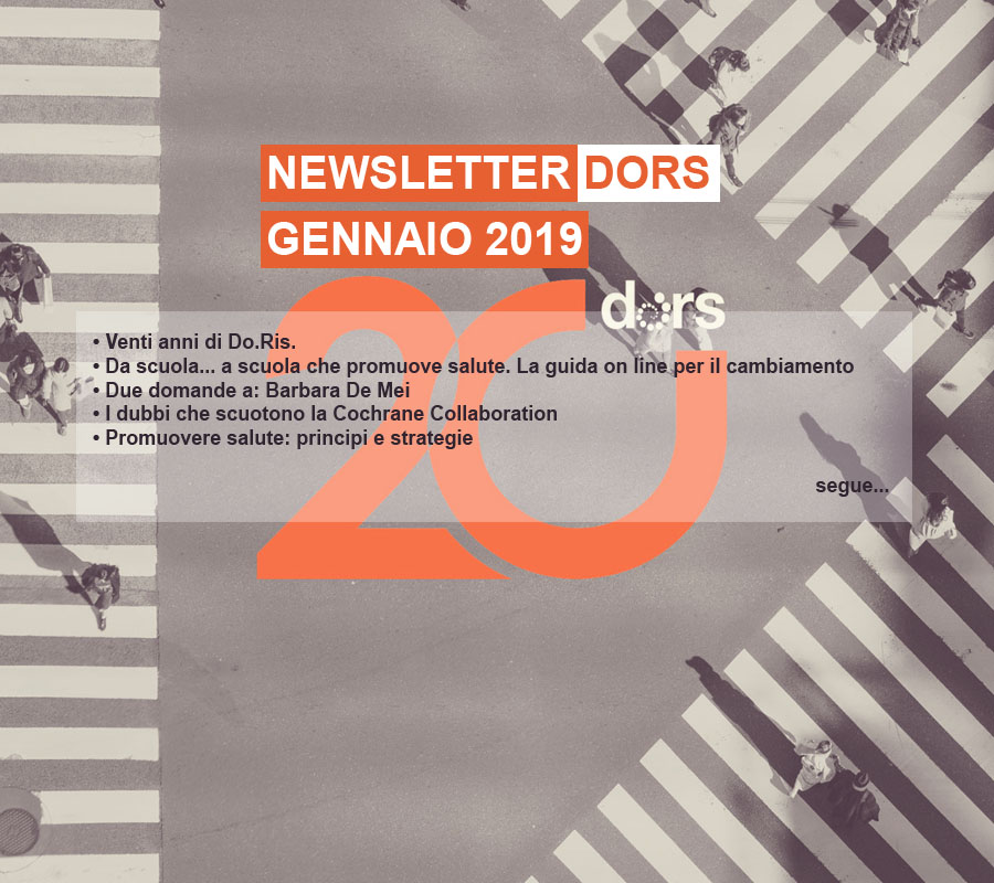 Newsletter Promozione della salute – Dors n.161