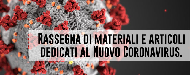 Banner Rassegna materiali Coronavirus