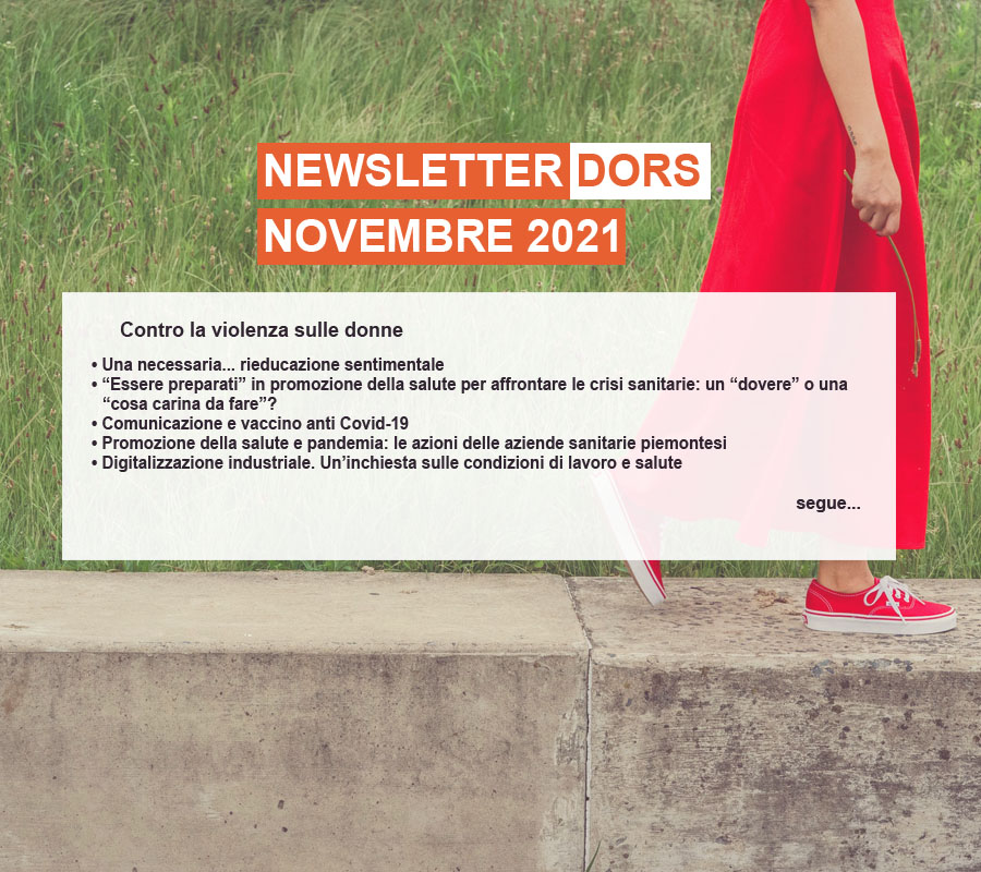 Newsletter Promozione della salute – Dors, novembre 2021