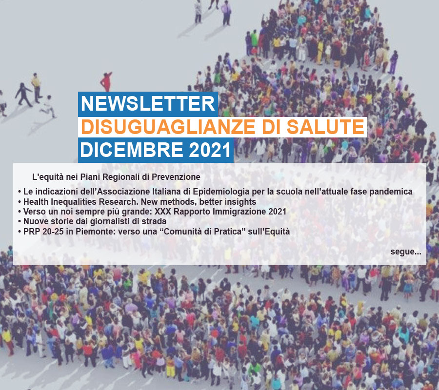 Newsletter Disuguaglianze di salute n.30
