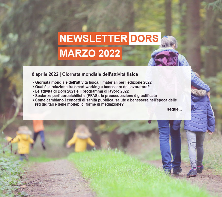 Newsletter Promozione della salute – Dors, marzo 2022