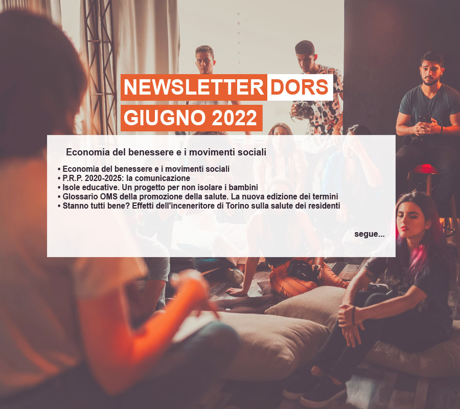 Newsletter Promozione della salute – Dors, giugno 2022