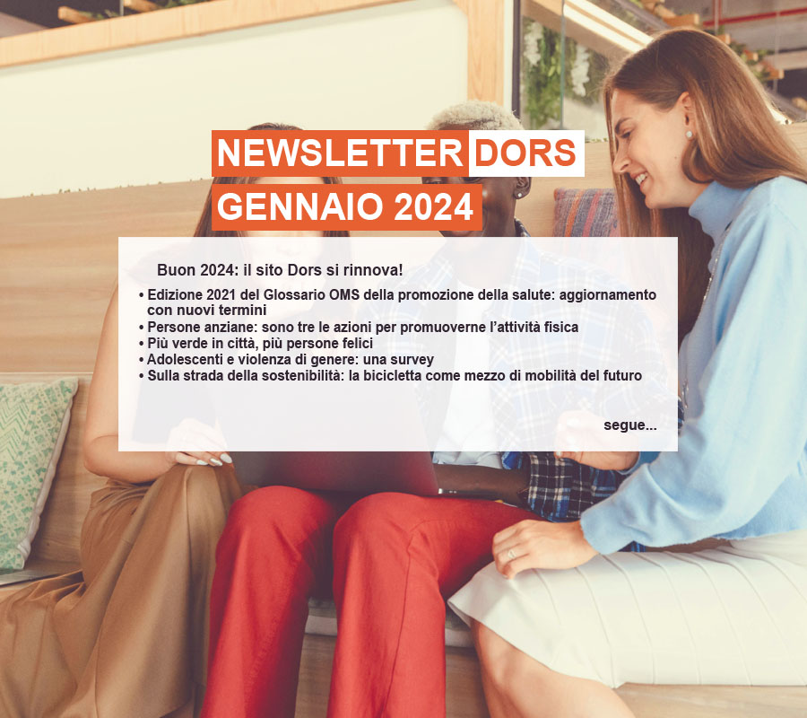 Newsletter Promozione della salute – Dors, gennaio 2024