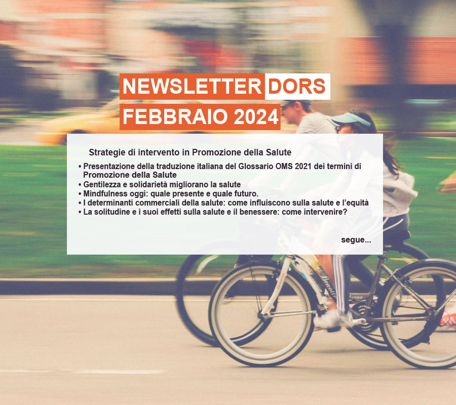 Newsletter Promozione della salute – Dors, febbraio 2024