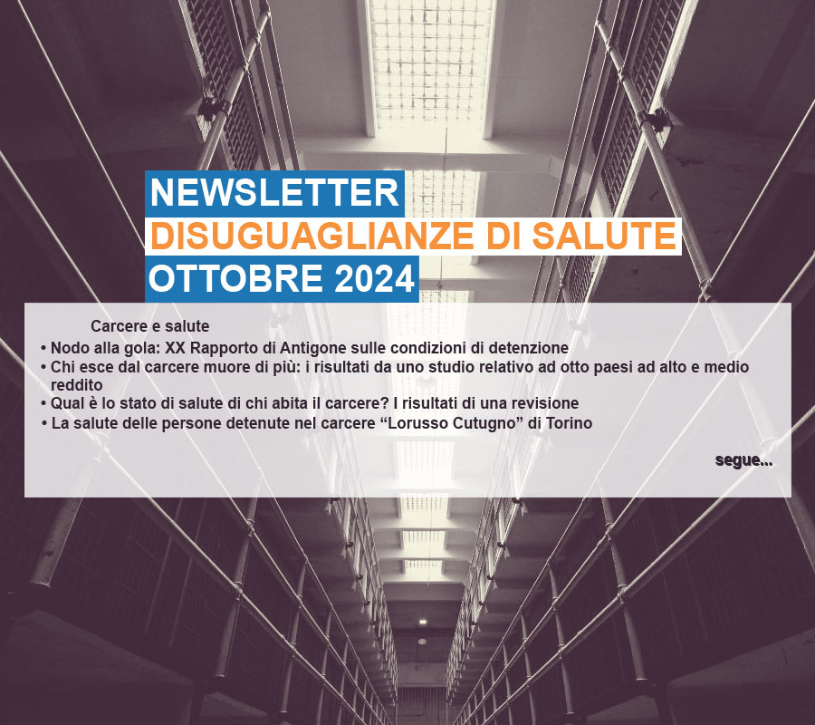 Newsletter Disuguaglianze di salute n.44