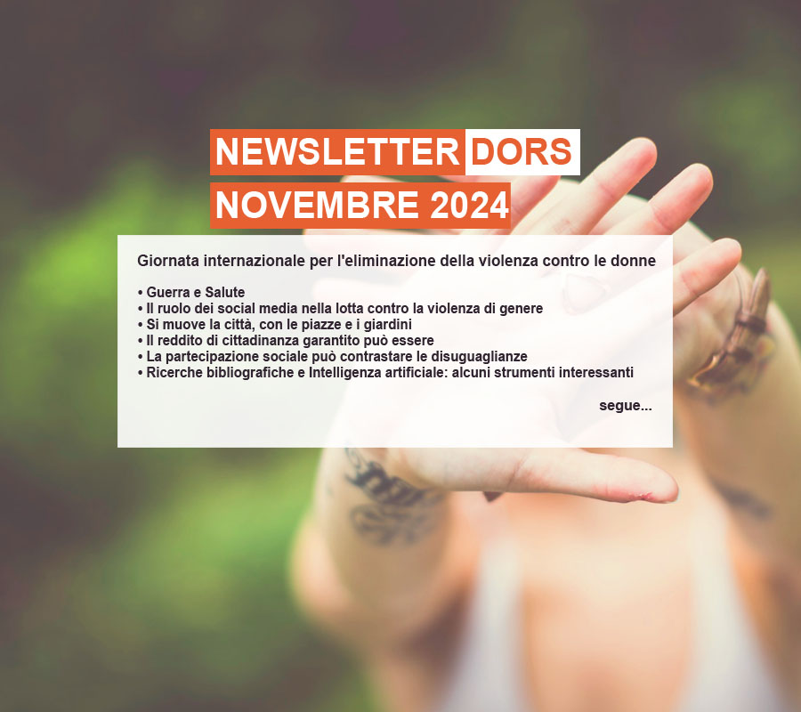 Newsletter Promozione della salute – Dors, novembre 2024