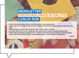 Newsletter Disuguaglianze di salute n.55